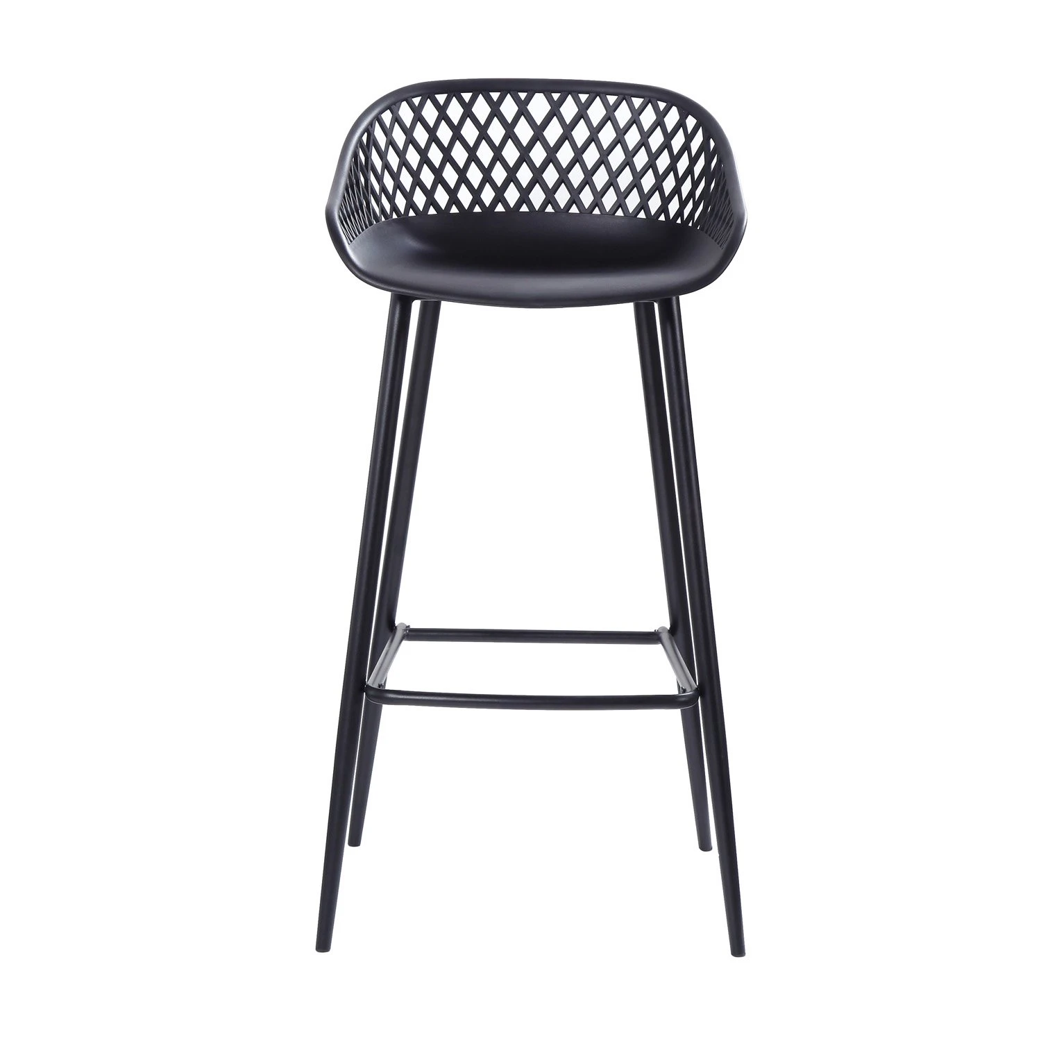 Barstoel WEBBING Zwart 2 Barstoel WEBBING Zwart - Afbeelding 2