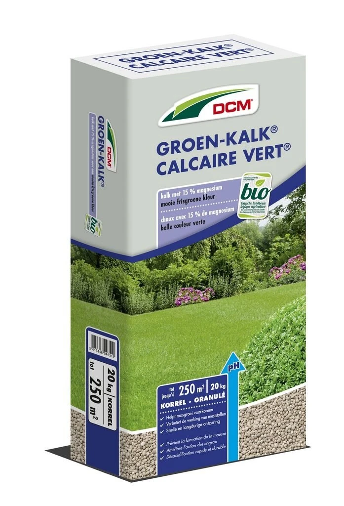 DCM Groen-kalk (K) (20 Kg) 1 DCM Groen-kalk (K) (20 Kg)