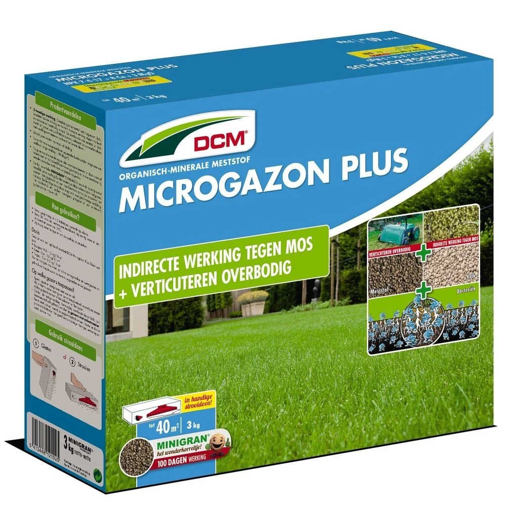 DCM Meststof Microgazon Plus (MG) (3kg) (SD) 1 DCM Meststof Microgazon Plus (MG) (3kg) (SD)