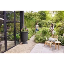 Elho Green Basics Regenton Plus 110ltr Zwart -Tuincentrum Coppelmans elho green basics regenton plus 110ltr zwart 1000x1000 64aebace39abc l