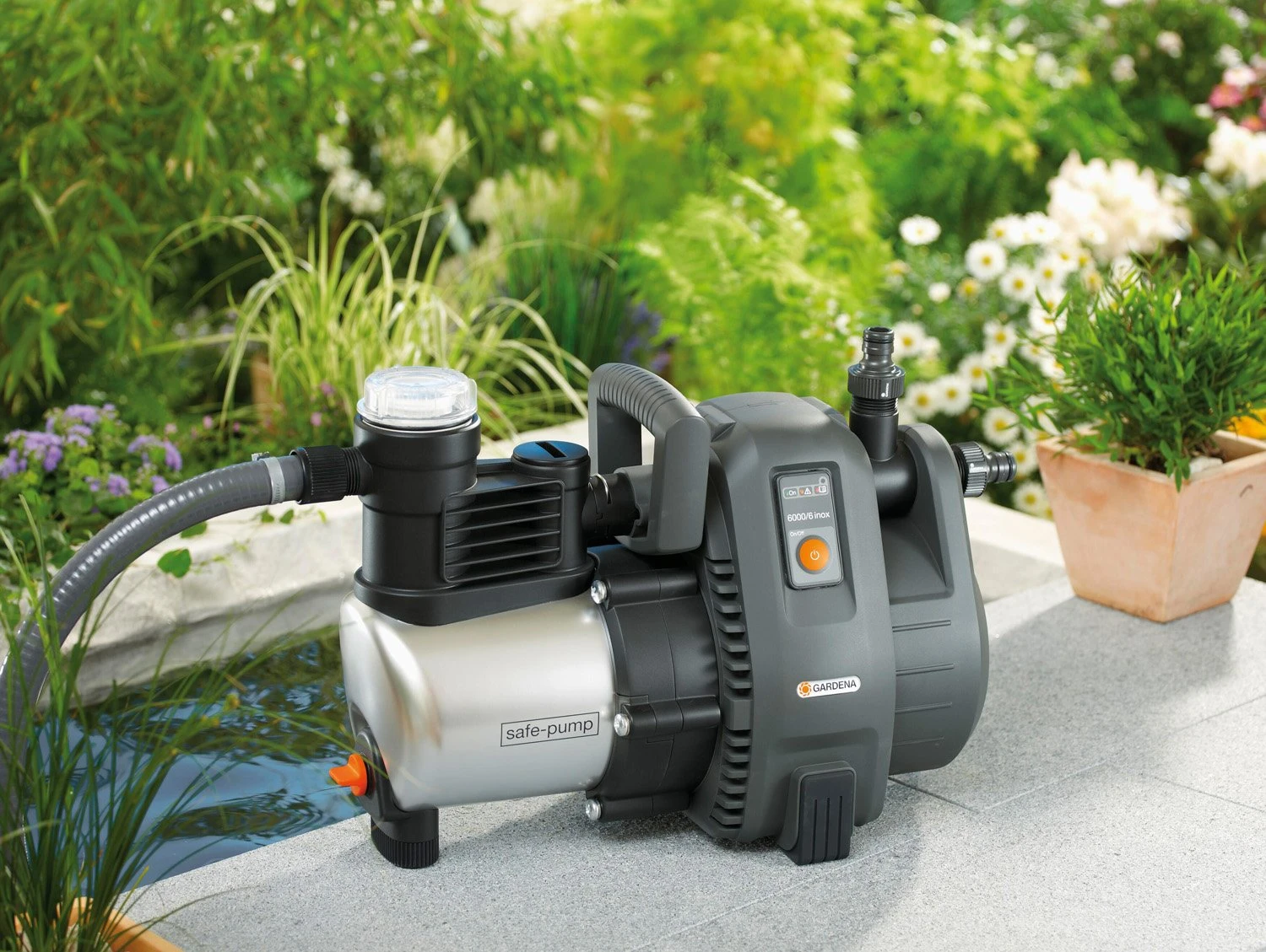 GARDENA Premium Besproeiingspomp 6000/6 Inox 3 GARDENA Premium Besproeiingspomp 6000/6 Inox - Afbeelding 3